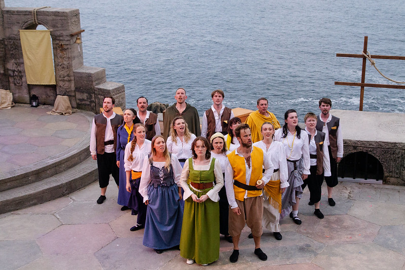 Sedos’ production of The Pirate Queen at the Minack Theatre in 2025