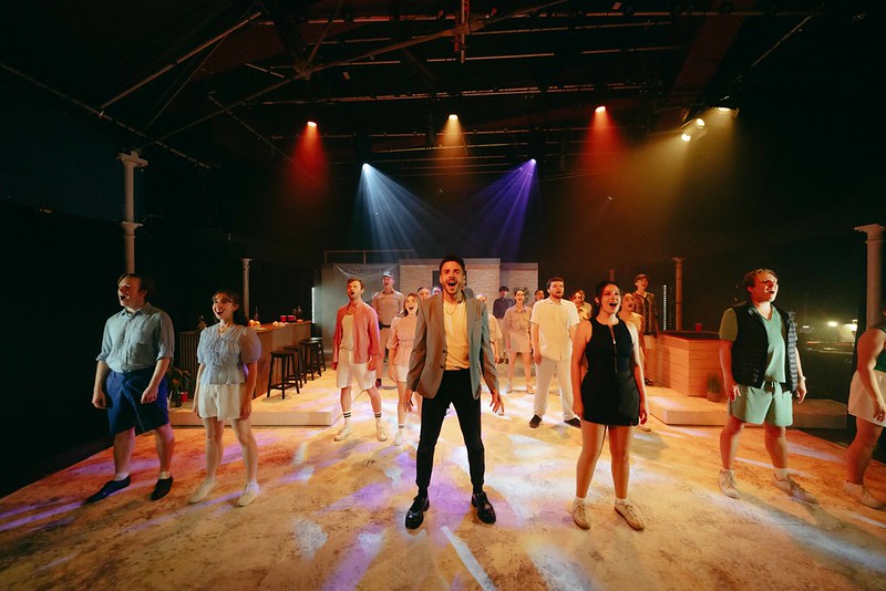 Dress rehearsal photo from Sedos’ 2026 production of Love’s Labour’s Lost (The Musical)