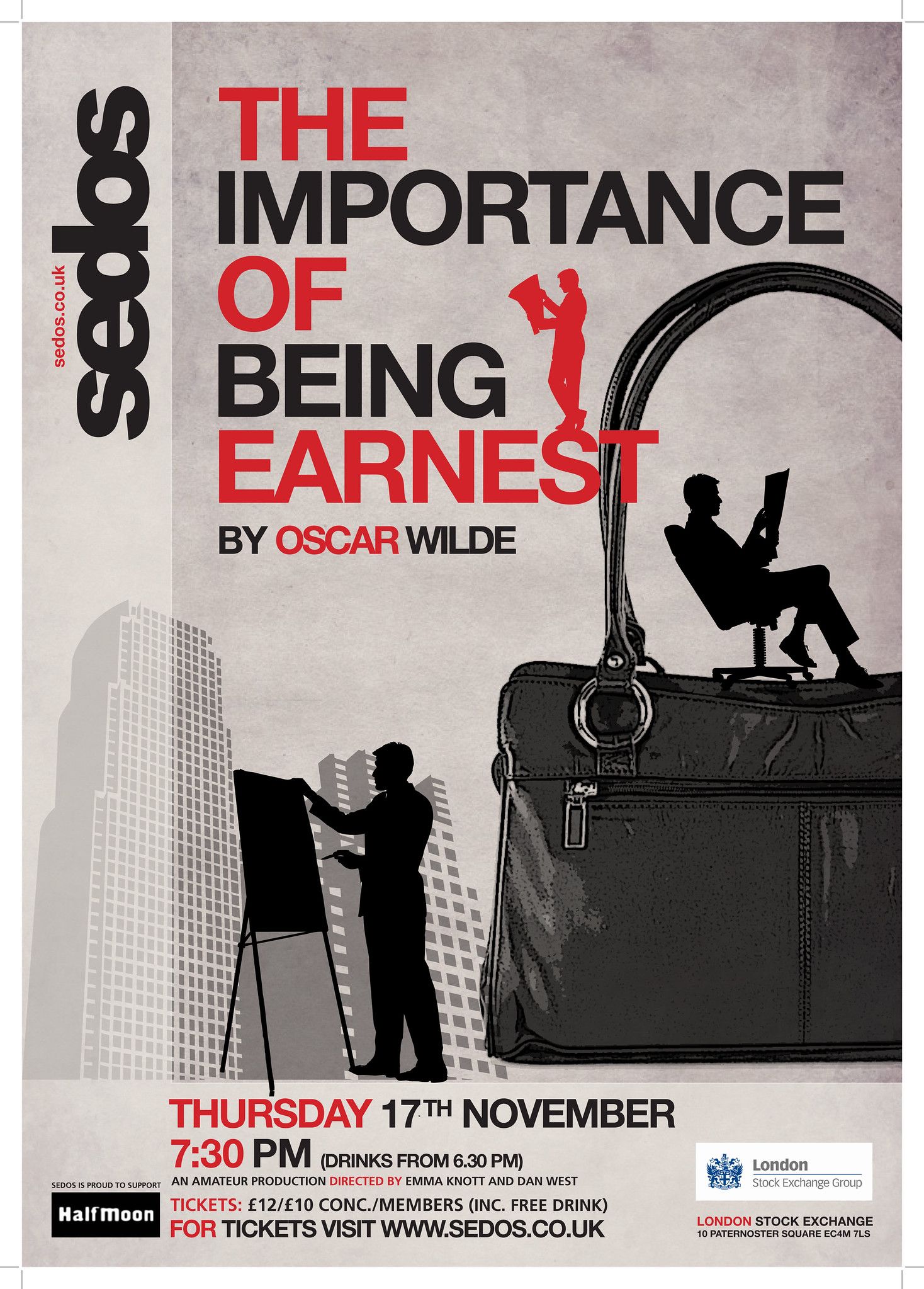 The Importance of Being Earnest  flyer image