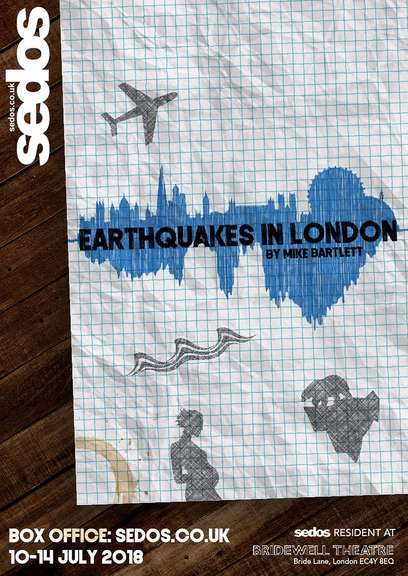 Earthquakes in London flyer image