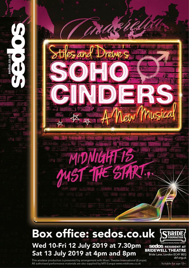 Soho Cinders flyer image