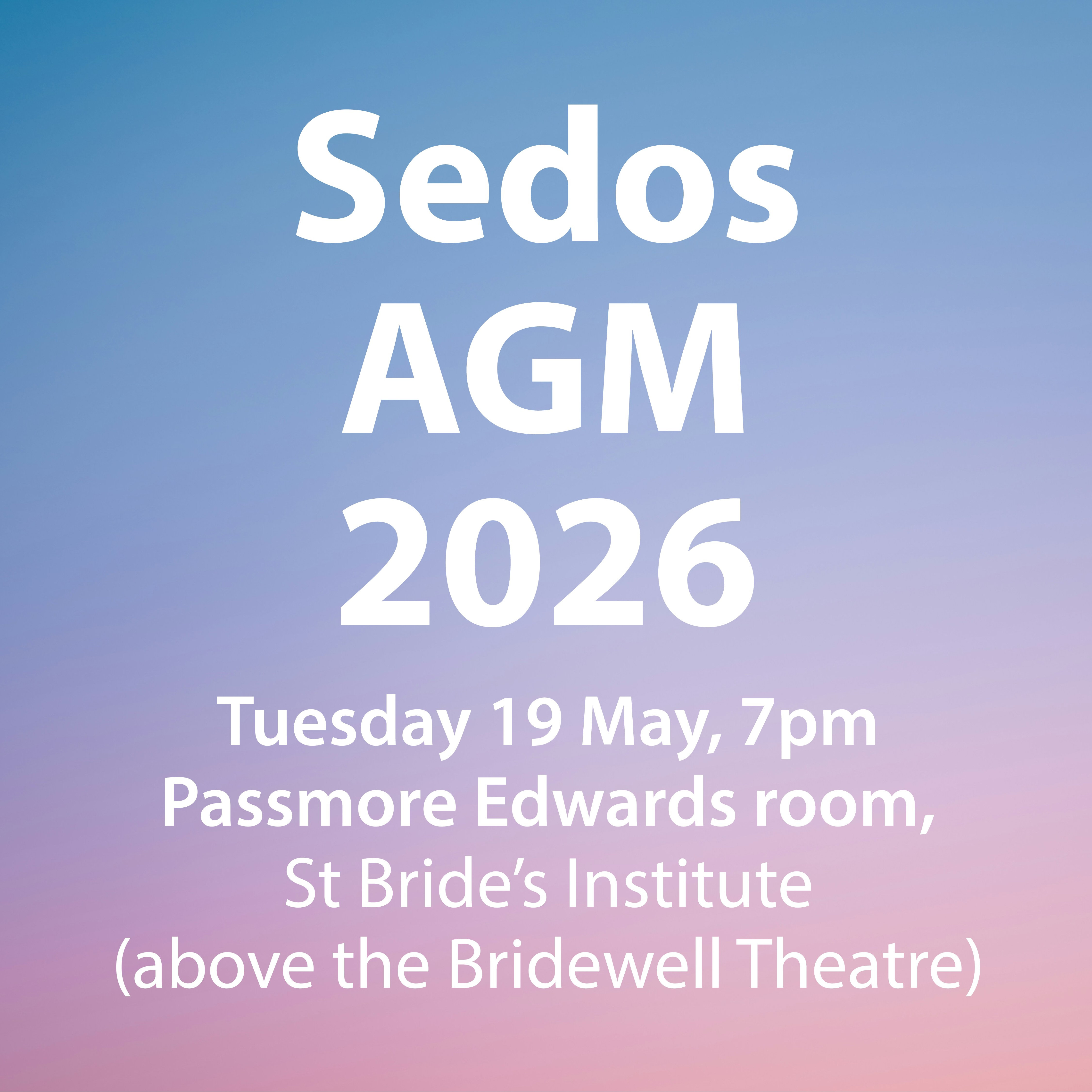 2026 Sedos AGM