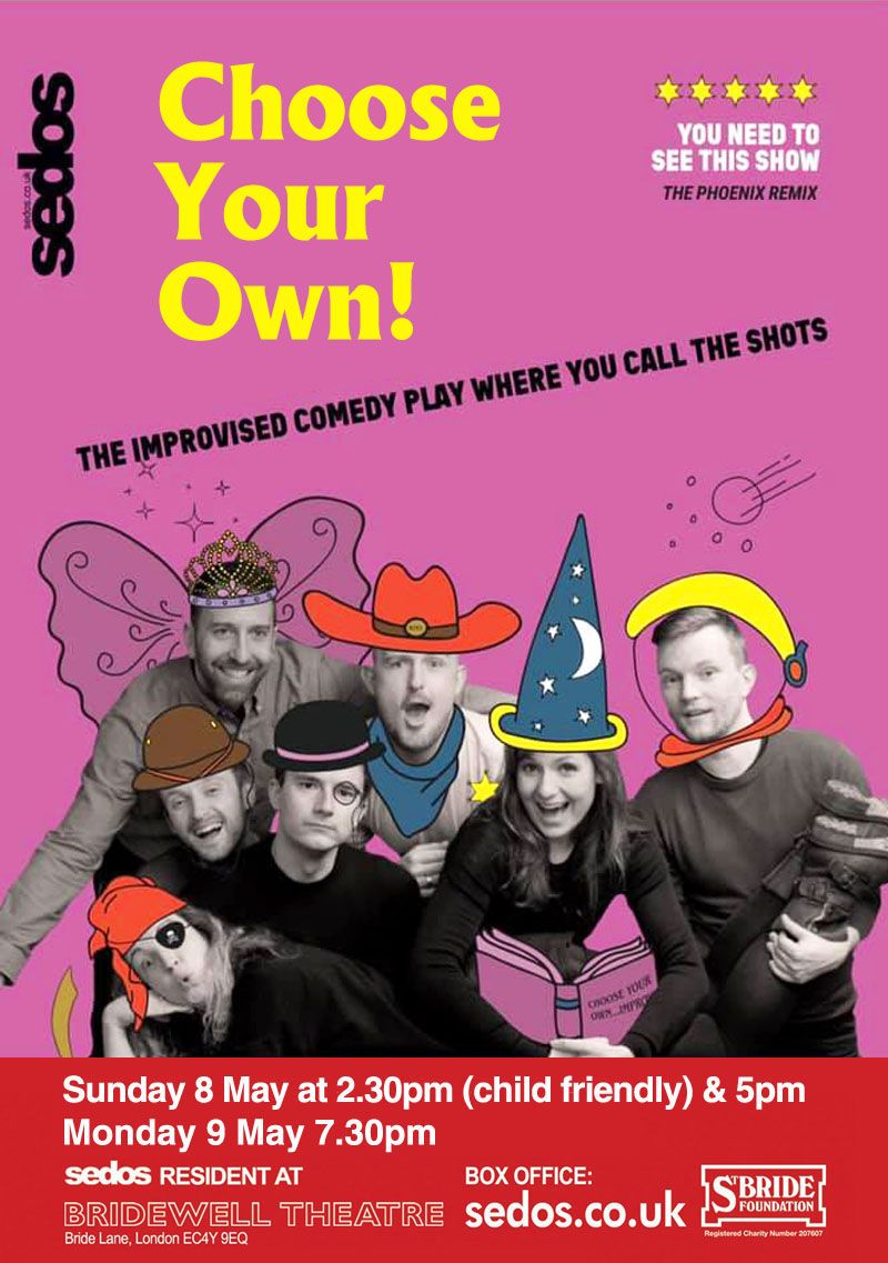 Choose Your Own! flyer image