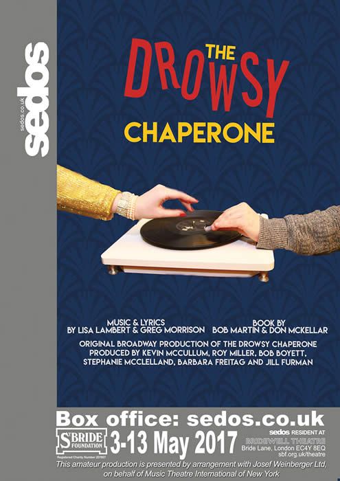 The Drowsy Chaperone flyer image