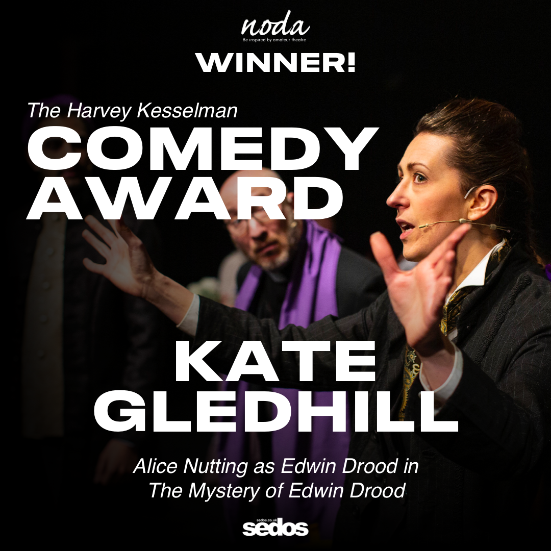 Sedos NODA Awards: Kate Gledhill takes the comedy award in district 1