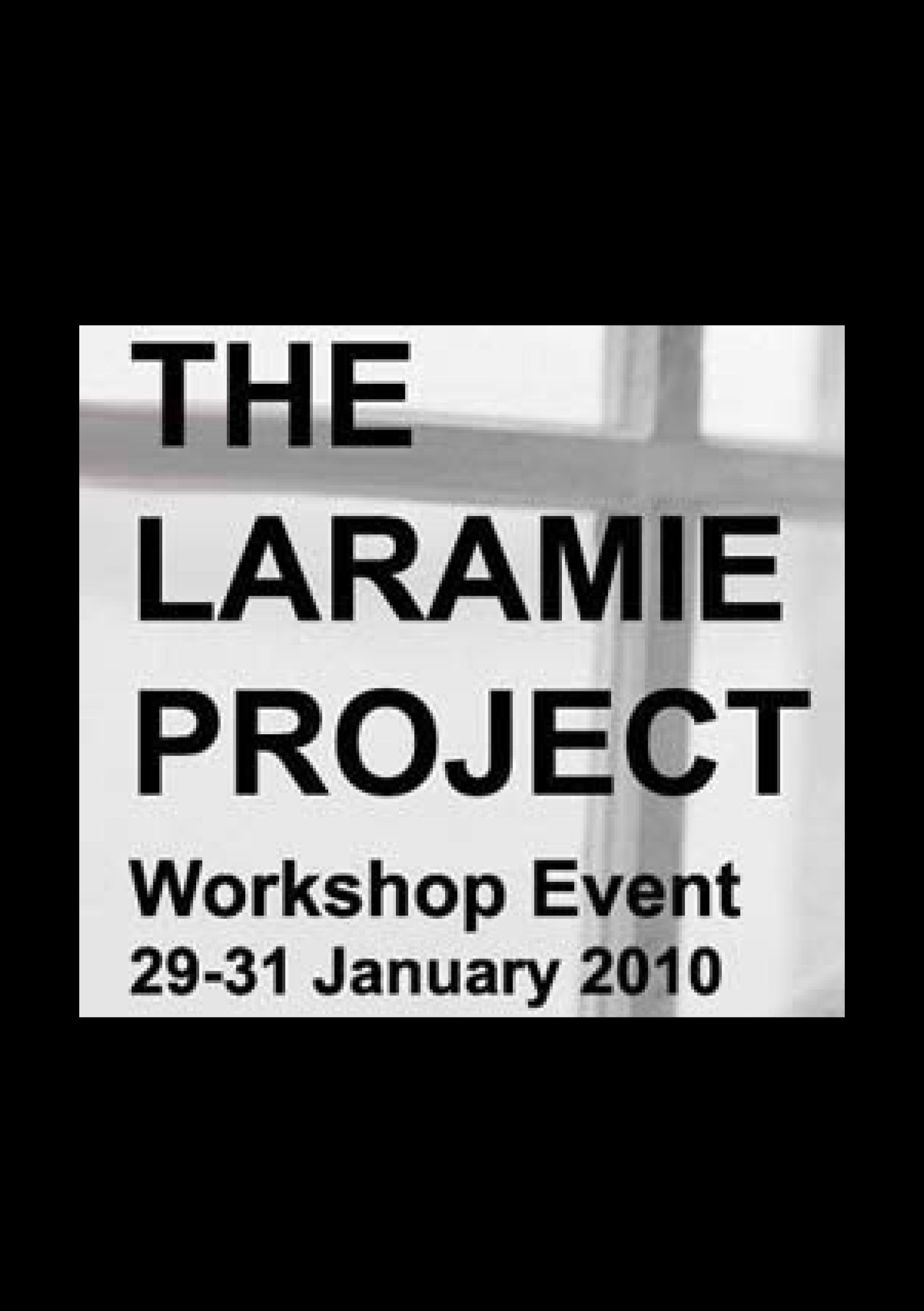 The Laramie Project flyer image