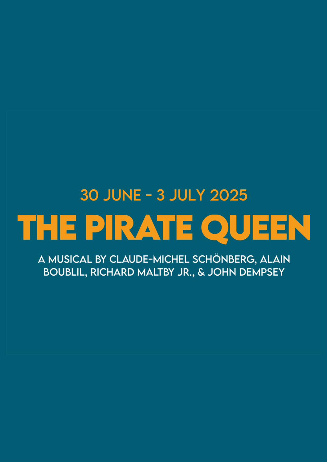 The Pirate Queen flyer image