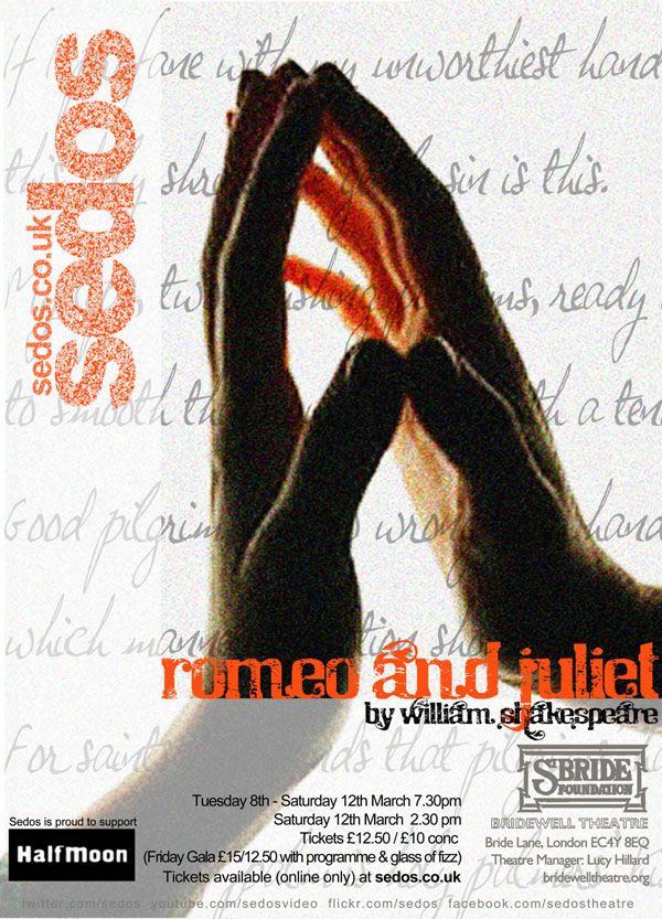 Romeo and Juliet flyer image