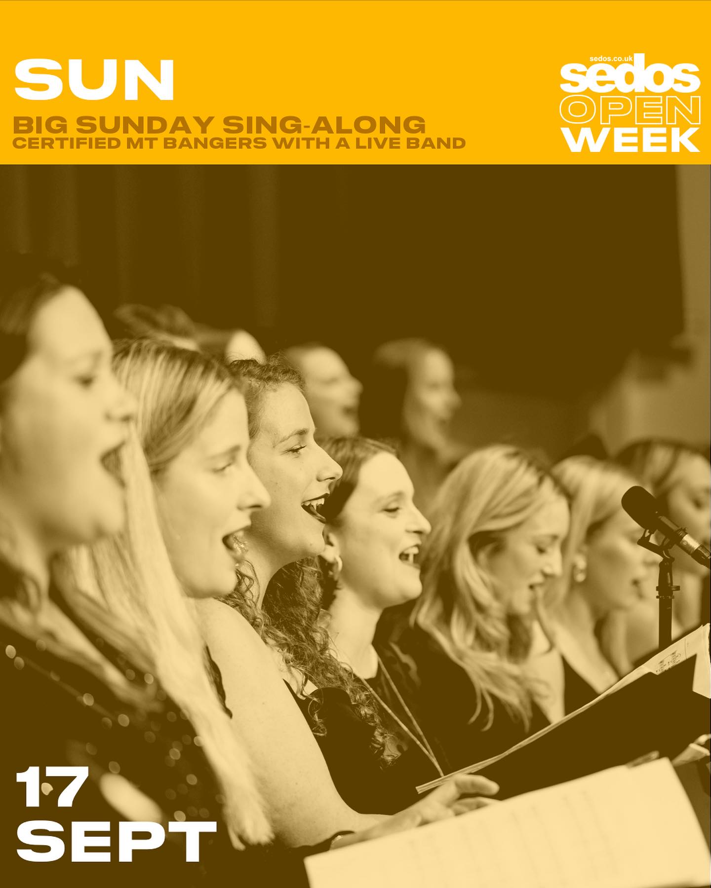 Open Week: Big Sunday Sing-Along