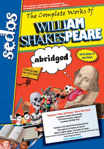 The Complete Works Of William Shakespeare (Abridged) flyer image