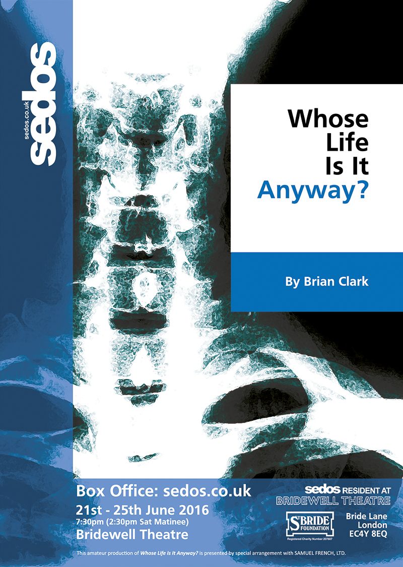 Whose Life Is It Anyway? flyer image